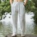 Men's Clothing Pants Retro Chinese Style Men's Summer Loose Thin Straight Trousers Men's Cotton Linen Casual Pants Trendy_viptrois.com
