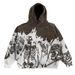 Gothic Skeleton Print Hoodie Unisex Oversized Streetwear Pullover Sweatshirt For Men & Women_viptrois.com