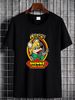 Mitzi Mozzarella Showbiz Pizza Men's White T-Shirt Size S To 3XL Casual Soft Stretched Comfortable Homme Versatile Graphic Slightly Unisex_viptrois.com