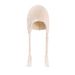 Baby clothing Solid color knitted baby hairball hat_viptrois.com
