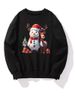 Men's Trendy Sweater Couple's Printed Long-sleeved Ns Style Top Family Bottoming Shirt_viptrois.com