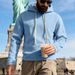 Cross-border European And American Loose Fleece Men's Heavy Hooded Outdoor Tactical Training Warm Solid Color Sweater_viptrois.com