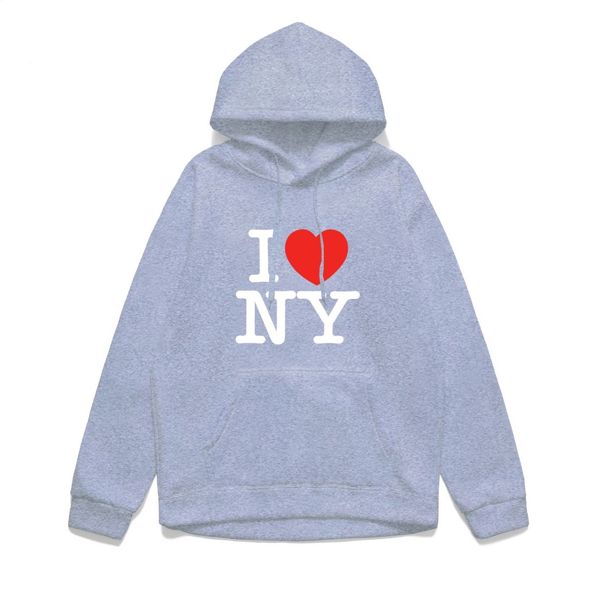 Cross-Border Travel Commemorative Love New York I LOVE NY Pullover Hoodie American Style Letter Print_viptrois.com