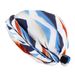 New women's colorful twist tail hat velcro adjustable pullover hat hot sale African turban hat_viptrois.com