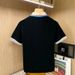 Men's American Style Casual Loose Short Sleeved T-Shirt Trendy Patchwork Collared Polo Shirt New Summer Style_viptrois.com
