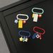 Original Multi Element Star Building Blocks Keychain Niche High End Personality Style Bag Pendant_viptrois.com