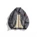 Autumn And Winter New American Racing Locomotive Clothing Trendy Brand Stand-up Collar Jacket Youth Casual Loose Versatile Couple Jacket_viptrois.com
