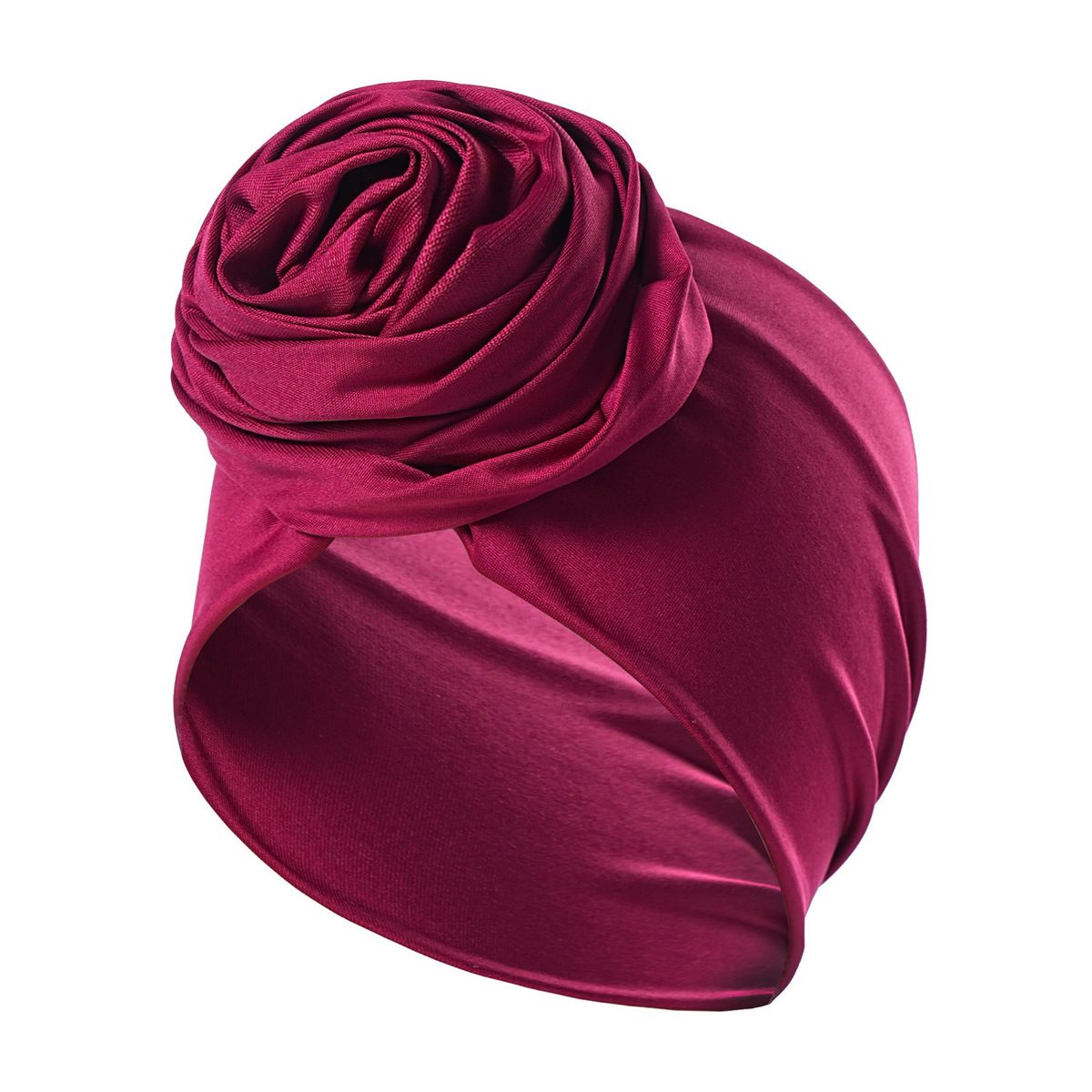 Muslim hat Elegant vintage rose elastic headband hat Ethnic hat baotou hat_viptrois.com