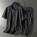 Men's Clothing Cotton And Linen Tang Suit Men's Chinese Summer Thin Short Sleeved T Shirt Linen Suit Chinese Style Men's Hanfu Grandfather Clothes_viptrois.com