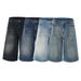 LKTM Men's Washed Wide Leg Cropped Jeans Summer Style Loose Fit Slimming Straight Leg Shorts for Men And Women_viptrois.com