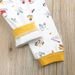 Kids'clothing Baby bidirectional zipper baby crawl suit Spring and autumn long sleeve sleeve foot wrap jumpsuit_viptrois.com
