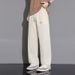 Inspired Cargo Joggers For Men – Plus Size Straight-Leg Pants With Breathable Nylon & Stretch Fit (Black/Navy/Beige)_viptrois.com