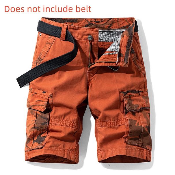 Camouflage Pants - New Men's Style Work Pants - Men's Loose Summer Washed Work Shorts_viptrois.com