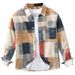 Men's Clothing Fashion Printed Long Sleeved Shirt For Men Trendy Art Casual Loose Tops For Men_viptrois.com