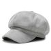 New Solid Color Octagonal Face Slimming Versatile Beret Women Autumn Winter Korean Painter British Fashion Hat_viptrois.com