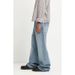 Men's Wide Leg High Street Style Retro Loose Casual Trousers Light Colored Straight Leg Trendy Version_viptrois.com