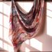 Muslim headscarf Watercolor Series Modal Cotton Shawl Satin Printed Scarf Ethnic Headscarf Women's Scarf_viptrois.com