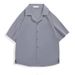 Men's Clothing Spring New Summer Casual Men's Short Sleeve Shirt Men's Shirt_viptrois.com