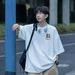 【DORAE】2026 Unisex T-shirt (100% Cotton) Black ("R PERFECT Monogram" Print & Playful Accent) – Casual Style For Friend Gathering_viptrois.com