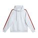 Men's Clothing Striped Drop Shoulder Heavyweight Fleece Striped Drop Shoulder Hoodie - Retro Loose Fit Pullover Sweatshirt For Spring & Autumn_viptrois.com