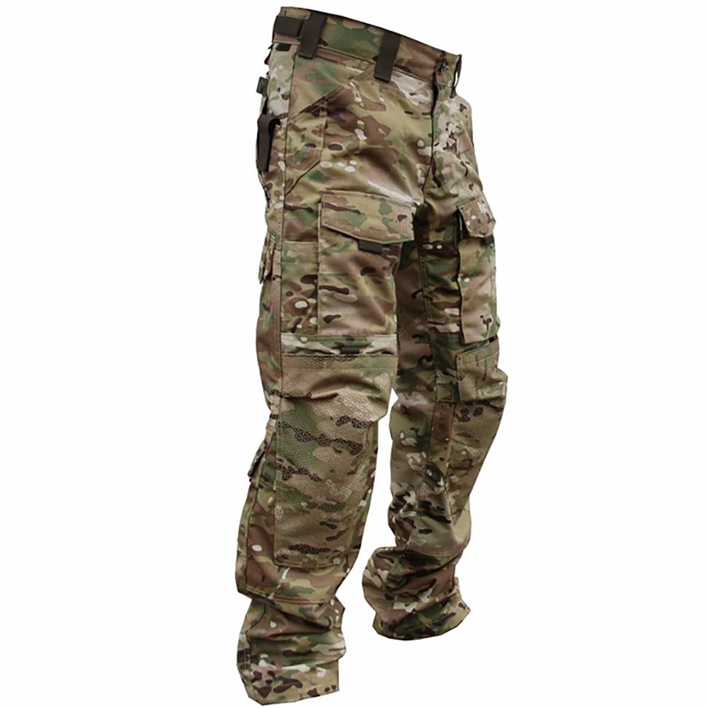 Man's clothing Outdoor army fan tactical pants Frog suit camouflage pants Fire Phoenix_viptrois.com