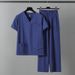 Men's Clothing Nightingale Hand Scrub Suit Female Quick Drying Elastic Medical Work Clothes Surgical Clothes Green Hand Washing Clothes Suit_viptrois.com