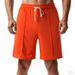 Men's Quick-Dry Ribbed Shorts - British Style Casual Athletic Short Pants For Summer_viptrois.com