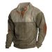 New Men's Outdoor Jacket For Autumn And Winter, Corduroy Casual Stand-up Collar Long-sleeved Sweatshirt_viptrois.com