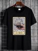 Yerba Mate T Shirt El Tarot Card Lover Plant Homme Soft Stretched Stylish Casual Breathable Top For Everyday Wear Slightly Summer Unisex Versatile_viptrois.com