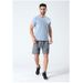 Men's Clothing Sports Short-Sleeved Ice Silk T-Shirt Quick-Drying Clothes Breathable Running Fitness Training Casual Tops _viptrois.com