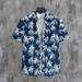 Men's Clothing Summer Short Sleeved Shirt Trendy Beach Vacation Casual Loose Shorts Travel Set_viptrois.com
