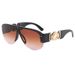 Men's Sunglasses Fashion Large Frame Sunglasses Men And Women Sunglasses Large Frame One Piece Goggles Trendy Sunglasses_viptrois.com