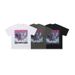 Summer New American Style Trendy Fun Angel Demon Letter Print Loose Short Sleeve T-Shirt Unisex_viptrois.com