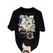 Men's Clothing Cotton Short Sleeved T Shirt Men's Trendy Brand Ins Loose Casual Round Neck Printed T Shirt Hong Kong Style Trendy Half Sleeve_viptrois.com