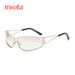 New Metal Frame Multi Color Sunscreen Gradient Sunglasses Hollow Fashion Sunglasses T1158_viptrois.com