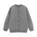 Pure Wushu Men's Clothing 2025 Autumn Winter New Solid Color Lazy Style Cardigan Sweater Unisex Casual Loose Knitted Jacket_viptrois.com