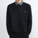 High-End Two-Piece Sweater Men's Trendy Thickened Warm Knitwear Autumn Winter Inner Collar Knitted Base Shirt_viptrois.com