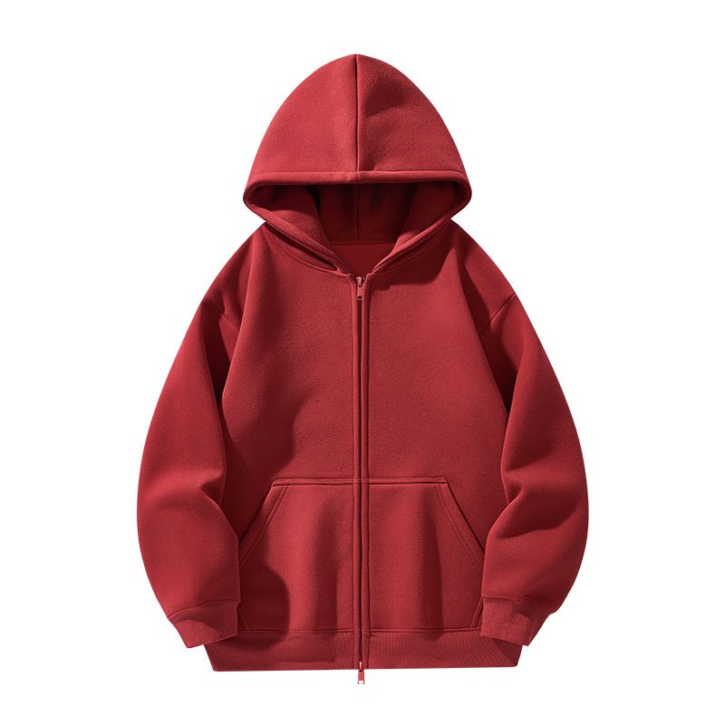 "Unisex Oversized Zip-Up Hoodie With Double-Zipper & Ribbed Hem – Premium Cotton Blend For Streetwear Essentials"_viptrois.com