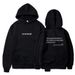 Men's Clothing cartoon street letters plus velvet hooded sweater hoodie_viptrois.com