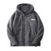 550G Heavy-duty Double-sided Fleece Cotton-padded Jacket Men's Winter Fleece Thickened Lamb Fleece Zipper Sweater Trendy Cotton Jacket_viptrois.com