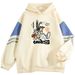 American Style Color Block Sweatshirt For Men, Loose Fit, Niche CARRDTS Pullover, Outerwear, Cool And Handsome Top_viptrois.com