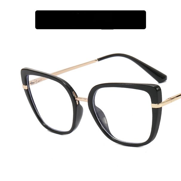 Women's Eyeglasses New Cat Eye Glasses Frame Anti Blue Light Flat Glasses Personalized Ins Glasses Plain Glasses Frame_viptrois.com