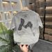 Summer New Retro Printed Letter Short-sleeved T-shirt For Men, Korean Style Trendy Ins Casual Half-sleeved T-shirt Top_viptrois.com