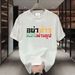 【DORAE】2026 Breathable T-shirt (Eco Cotton) Black (3D "Thai Meme 'Don't Judge' " Print & Multicolor Accent) – Pioneer Style For Weekend Getaway_viptrois.com