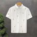 Men's Premium Embroidered Polo Shirt – Slim Fit Short-Sleeve T-Shirt For Business Casual & Summer Wear_viptrois.com