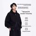 Heavy 500G Anti-wrinkle Hooded Double Zipper Sweater Men's Loose Jacket_viptrois.com