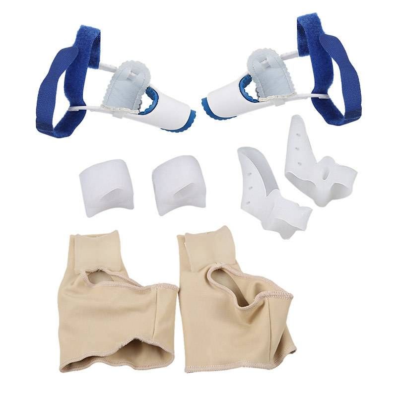 4pairs/set Insoles PVC Material Care Four-piece Toe Valgus Correction Fit Comfort Separator Correction Pad_viptrois.com