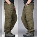 Men's Clothing New Multifunctional Outdoor Casual Pants Men's Overalls Multi Pocket Trousers Loose Tactical Pants Mountaineering Cross Border_viptrois.com