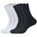 Hosiery men's warm thick cotton socks pulled wool high elastic mid-tube socks towel bottom sports socks_viptrois.com