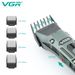 VGR Clipper Professional Cordless Barber Hair Cutting hine Digital Display Haircut Trimmer for Men V-696_viptrois.com